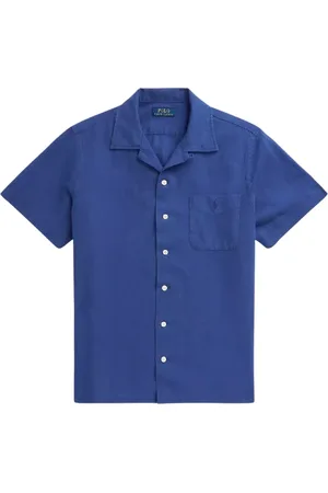 Ralph Lauren Skjorte, Herre, Blå, M, Pocket Vacation Shirt