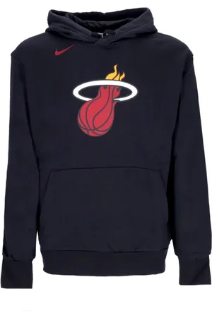 Nike Sweathshirts & Hoodies, Herre, Sort, S, Bomuld, Miami Heat Basketball Team Jubilæums-Hoodie
