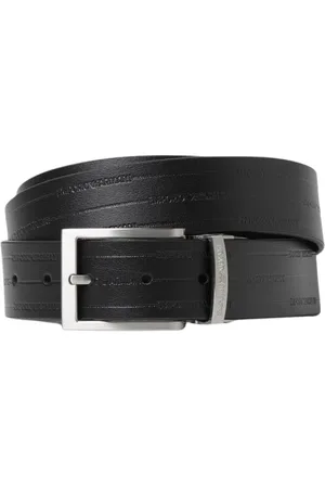 Emporio Armani Tilbehør, Herre, Sort, ONE SIZE, Uld, Stilfulde Bælter Kollektion