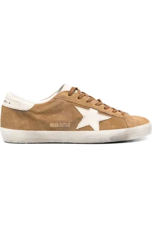 Golden Goose Sko, Herre, Brun, 42 EU, Uld, Stilfulde Sneakers