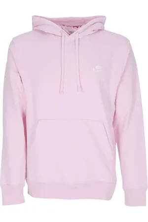 Nike Sweathshirts & Hoodies, Herre, Lyserød, 2XL, Bomuld, Letvægts Langaermet Hoodie