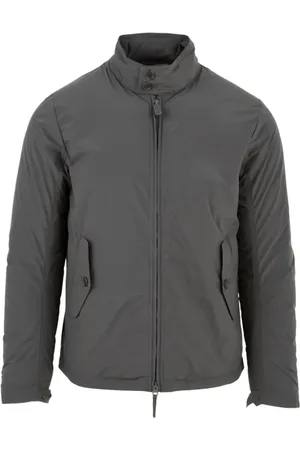 Aspesi Sweathshirts & Hoodies, Herre, Grå, L, Bomuld, Sweatshirt med lynlås
