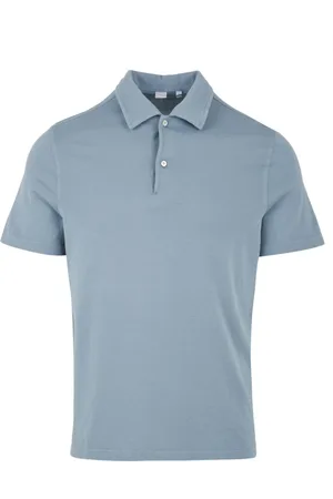 Aspesi Top, Herre, Blå, 3XL, Bomuld, Polo Shirt