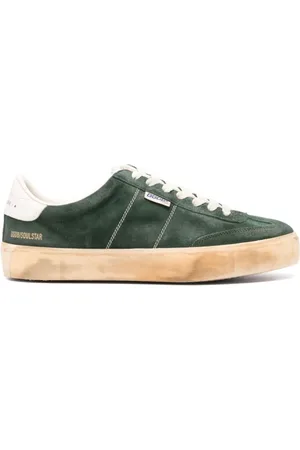 Golden Goose Sko, Herre, Grøn, 42 EU, Læder, Soul Star Sneakers