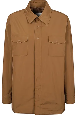 Aspesi Jakke, Dame, Brun, S, Polyester, Polyester Skjorte