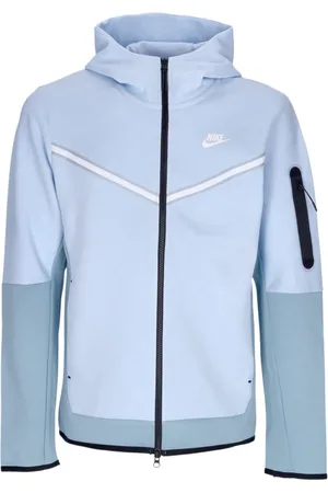 Nike Jakke, Herre, Blå, XL, Tyl, Tech Fleece Hoodie