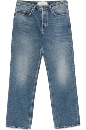 Golden Goose Jeans, Herre, Blå, W32, Tyl, Loose Skater-Style Jeans