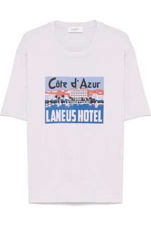 LANEUS Top, Herre, Lyserød, M, Lyserød Crew Neck T-shirts og Polos