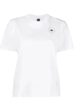 adidas Top, Dame, Hvid, M, Regular Tee