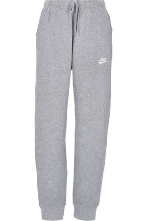 Nike Bukser, Herre, Grå, L, Bomuld, Lette, lange træningsbukser