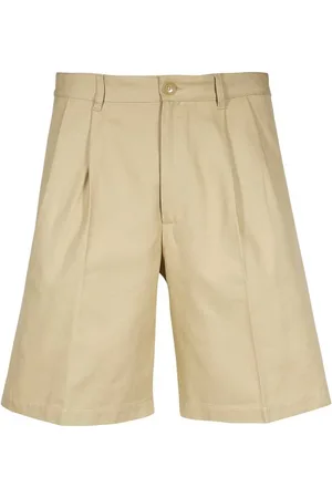 Gucci Shorts, Herre, , L, Bomuld, Plisserede Cotton Bermuda Shorts
