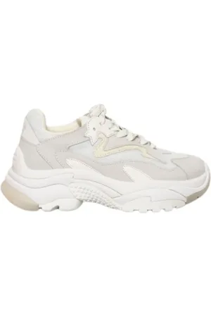 Ash Sko, Dame, Hvid, 41 EU, Læder, Addict Lace-Up Sneaker