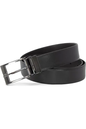 Armani Exchange Tilbehør, Herre, Sort, ONE SIZE, Læder, Rem