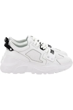 VERSACE Sko, Herre, Hvid, 44 EU, Sneakers