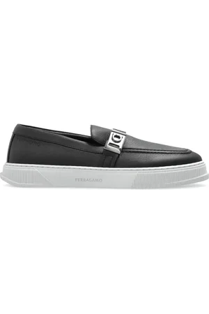 Salvatore Ferragamo Sko, Herre, Sort, 41 EU, Uld, Sko Brad