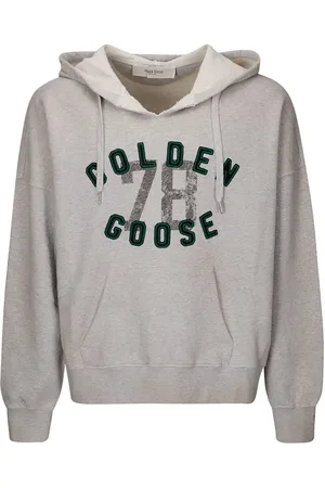 Golden Goose Sweathshirts & Hoodies, Dame, Grå, XS, Bomuld, Grå Sweater
