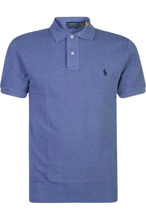 Ralph Lauren Top, Herre, Blå, M, Bomuld, Faded Royal Heather Polo