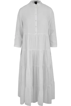 Aspesi Kjole, Dame, Hvid, XS, Bomuld, Kjole Model 2931 F025 01072