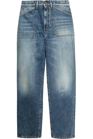 Givenchy Jeans, Herre, Blå, W32, Denim, Concealed Fly Denim Jeans