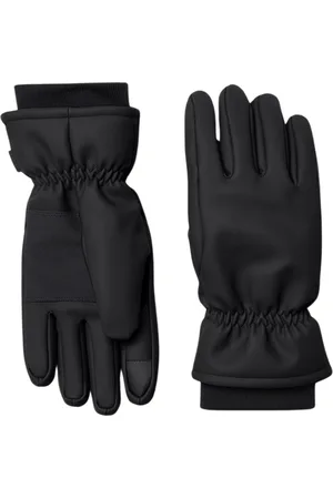 Rains Tilbehør, unisex, Sort, L, Uld, Isolerede handsker til vinter