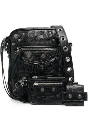 Balenciaga Taske, Herre, Sort, ONE SIZE, Uld, Le Cagole Messenger Bag