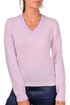Gran Sasso Strik, Dame, Lyserød, L, Uld, Bouclé Sweater