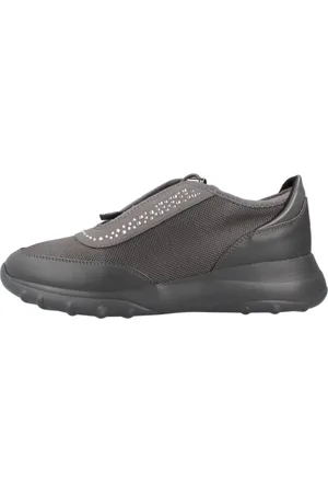 Geox Sko, Dame, Grå, 40 EU, Alleniee Sneakers