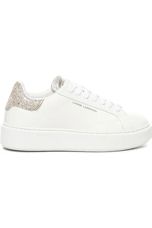 Crime london Sko, Dame, Hvid, 38 EU, Læder, Hvide Sneakers NY Extralight