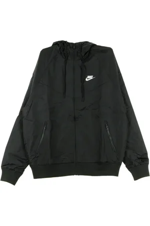 Nike Jakke, Herre, Sort, XL, Polyester, Vindjakke