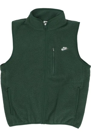 Nike Jakke, Herre, Grøn, S, Uld, Sherpa-stof Zip-vest