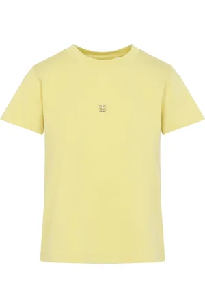 Givenchy Top, Dame, Gul, M, Bomuld, Bow Back Tee