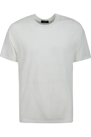 HERNO Top, Herre, Hvid, L, Bomuld, Bomulds T-shirt