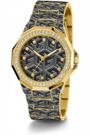 Guess Tilbehør, Dame, Gul, ONE SIZE, Uld, Armbåndsur