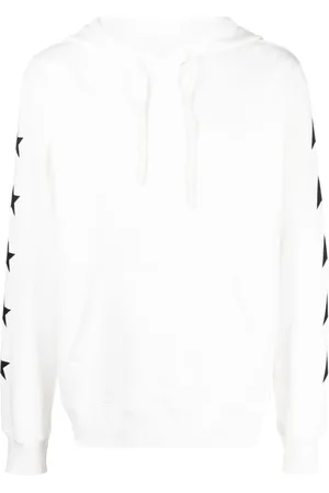 Golden Goose Sweathshirts & Hoodies, Herre, Hvid, XL, Bomuld, Star Hoodie