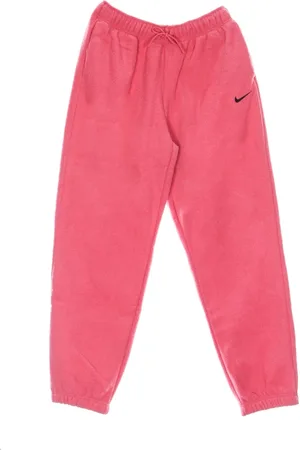 Nike Bukser, Dame, Lyserød, L, Polyester, Plush High Rise Joggers