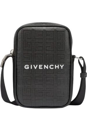 Givenchy Taske, Herre, Sort, ONE SIZE, Uld, 4G Coated Canvas Cross Bag