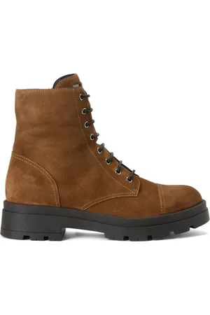 Giuseppe Zanotti Sko, Herre, Brun, 44 EU, Læder, Rombos Bootie