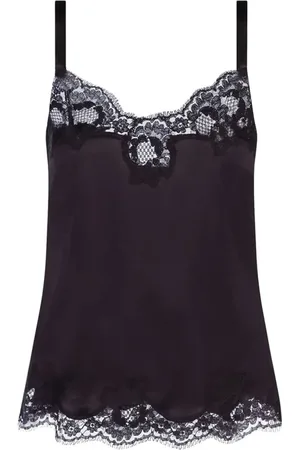 Dolce & Gabbana Top, Dame, Sort, M, Uld, Stilfuld TOP til modeelskere