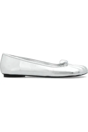 Balenciaga Sko, Dame, Grå, 38 EU, Læder, Anatomic Ballerinaer