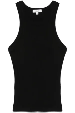 AGOLDE Top, Dame, Sort, S, Ærmeløs Ribbet Tank Top