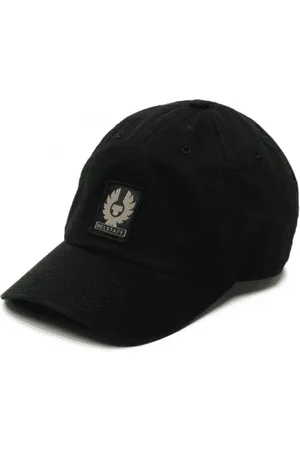 Belstaff Tilbehør, unisex, Sort, ONE SIZE, Uld, Phoenix Logo Cap