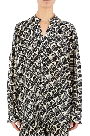 SEVENTY BY SERGIO TEGON Bluser & Skjorter, Dame, Flerfarvet, XS, Printet Casual Skjorte