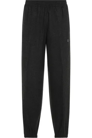 Givenchy Bukser, Herre, Sort, M, Uld, Charcoal Bukser