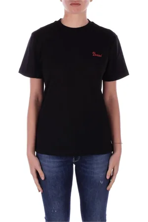 BARROW Top, Dame, Sort, M, Bomuld, Sort Logo T-shirt
