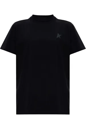 Golden Goose Top, Dame, Sort, XS, Bomuld, Cotton Logo T-Shirt