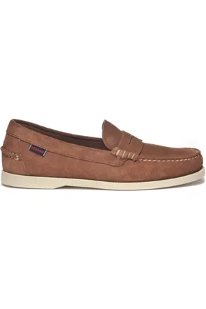 SEBAGO Sko, Herre, Brun, 40 EU, Brun Ruskind Loafer Sko
