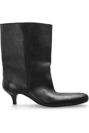 Balenciaga Sko, Herre, Sort, 40 EU, Læder, Cagole Læderstøvler