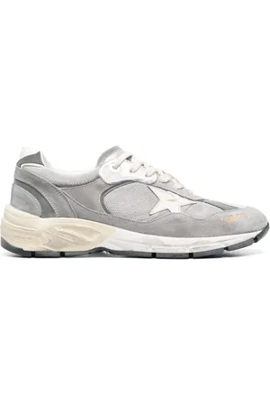 Golden Goose Sko, Herre, Grå, 44 EU, Bomuld, Dad-Star Sneakers