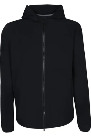 HERNO Jakke, Herre, Sort, 2XL, Uld, Essence bi-strech sort jakke
