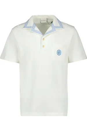 Drôle de Monsieur Top, Herre, Hvid, S, Bomuld, Ternet bomuldspolo